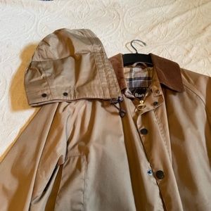 Barbour Bedale lightweight jacket with detachable hood